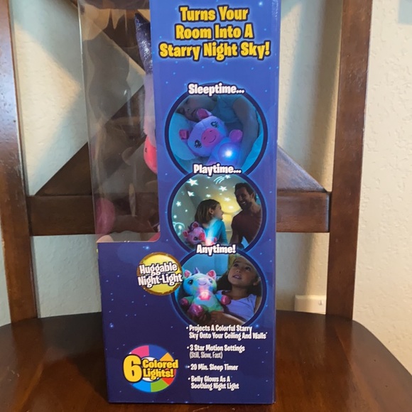 Star belly dream lites shimmering unicorn huggable night light. - Picture 2 of 5